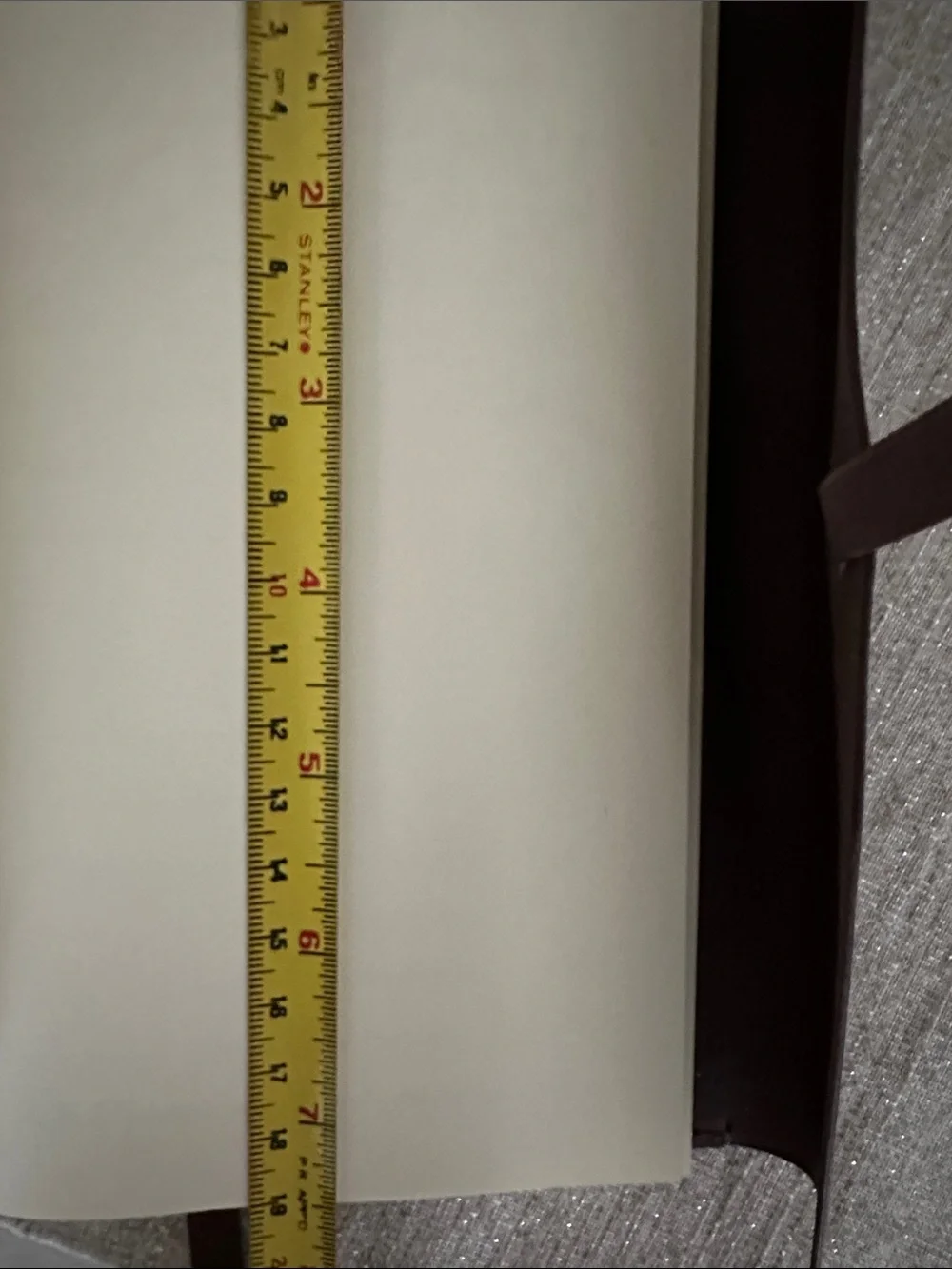 Dark Brown Leather Journal Envelope Notepad Wrap Around Closure Like New